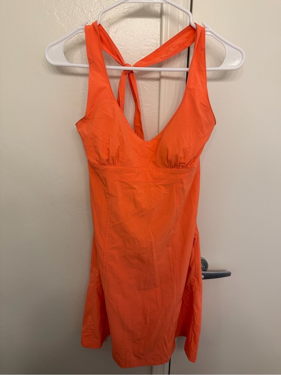 Athleta Dresses & Skirts - Athleta Pack Everywhere Dress Coral Halter Travel Lightweight Size 2